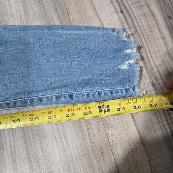 Abercrombie and Fitch high rise super skinny ankle jeans size 25 - Picture 8 of 9